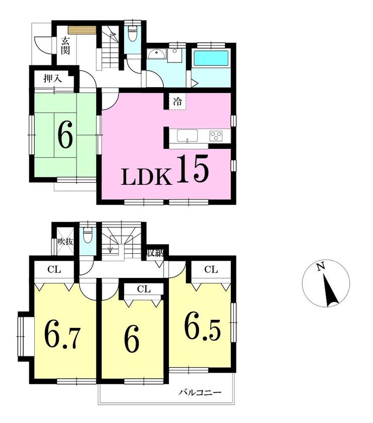 【外観】
◎間取り図