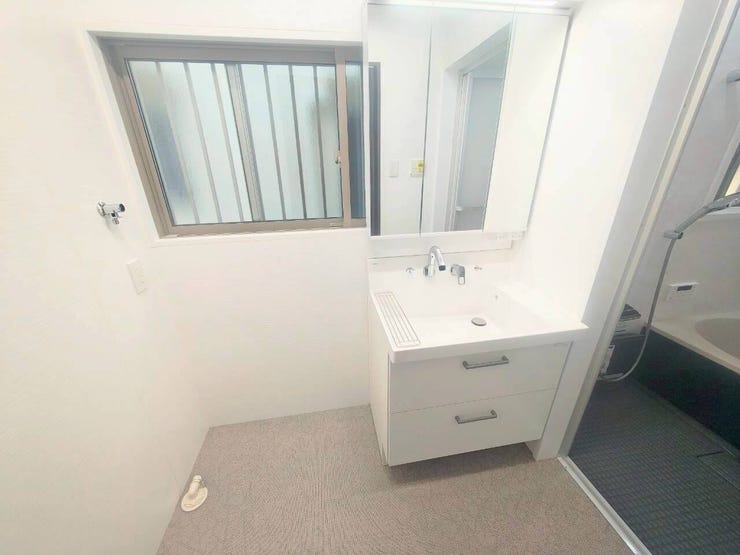 洗面新調しています!