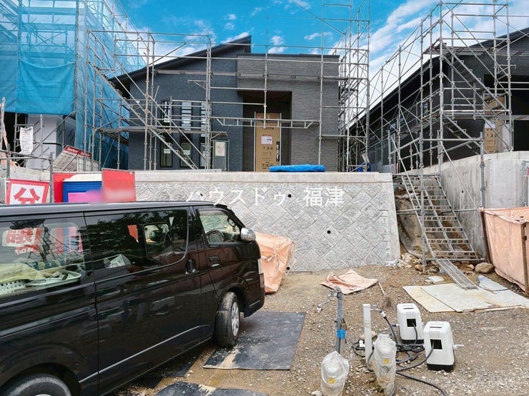 【外観】
2026年7月上旬 撮影♪
《古賀市美明1丁目 新築戸建》 2号地♪