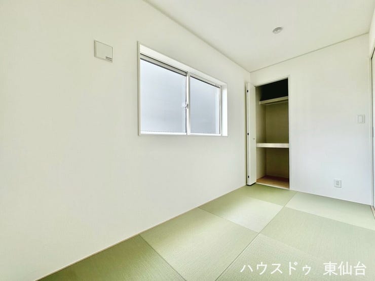今風の和室でリビングになじむ4.5帖の和室です♪