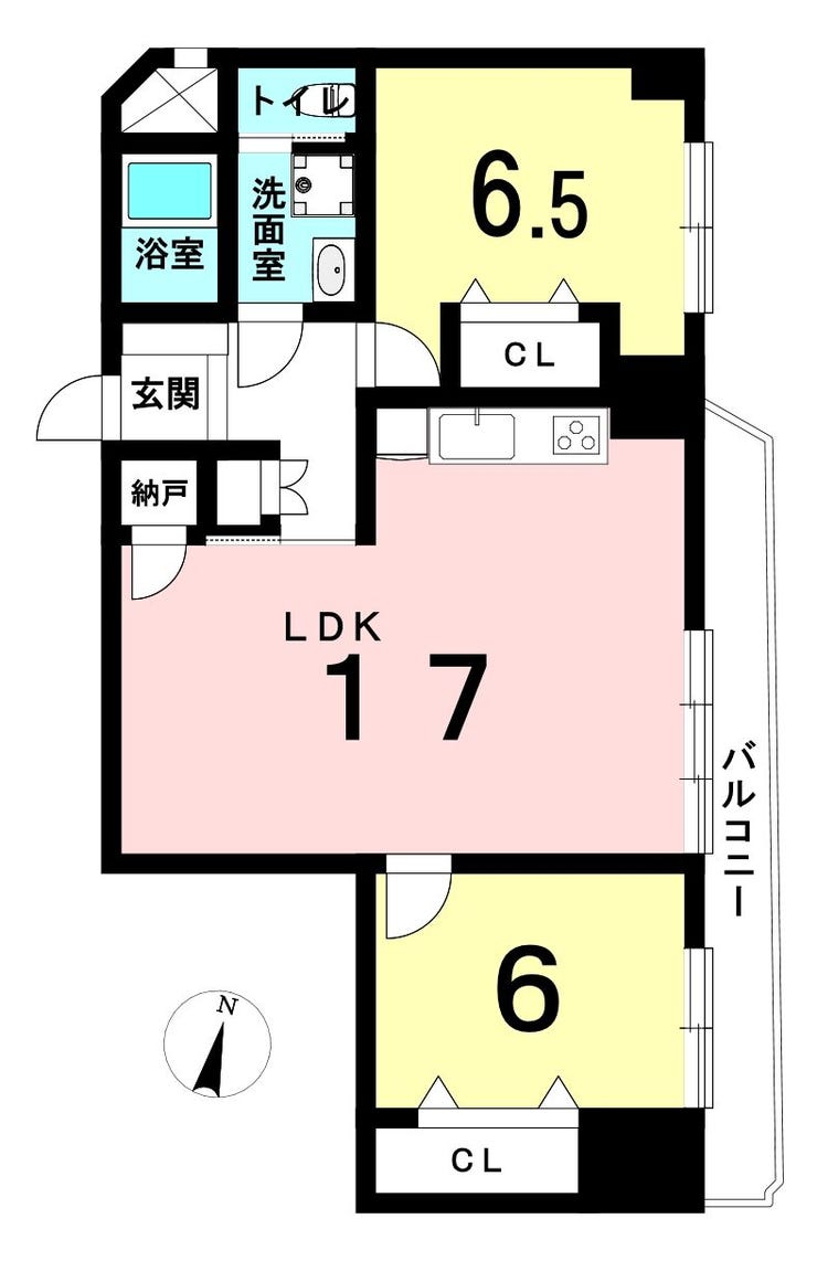 【間取り】
現在リノベーション工事中!完成次第室内写真も追加いたします。