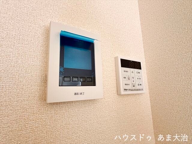 一か所にまとまって設置されているので見た目もすっきり。