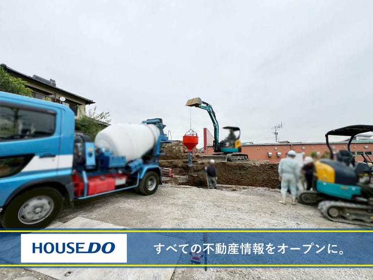 【外観】
【閑静な住宅街】若松区高須南の新築戸建て♪高須小・中学校♪LDK18帖以上♪都市ガス♪全居室収納♪