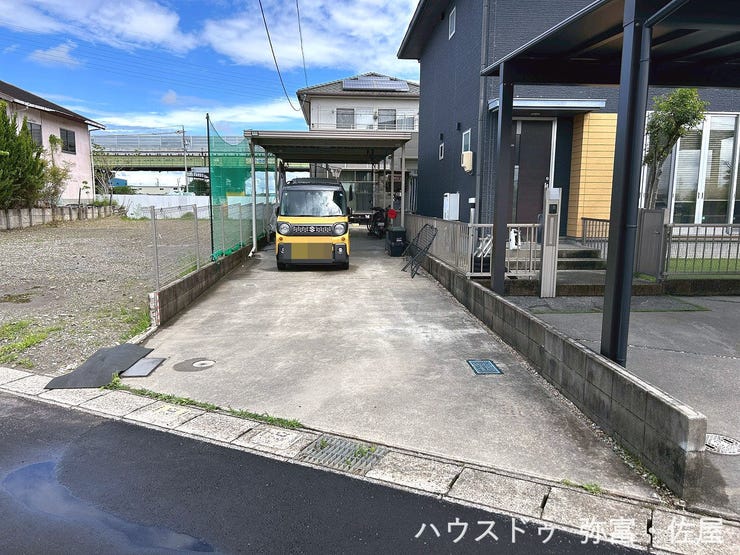 敷地約63.1坪!縦列駐車3台可能です(^^)