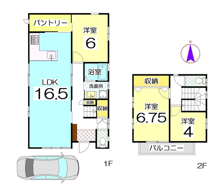 【間取り】
令和元年5月リノベーション済♪
積水ハウスの軽量鉄骨造です♪