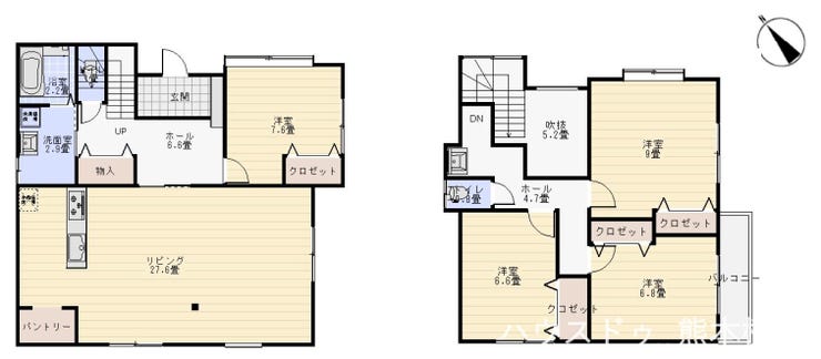 【間取り】
■リフォーム済・4LDK■
