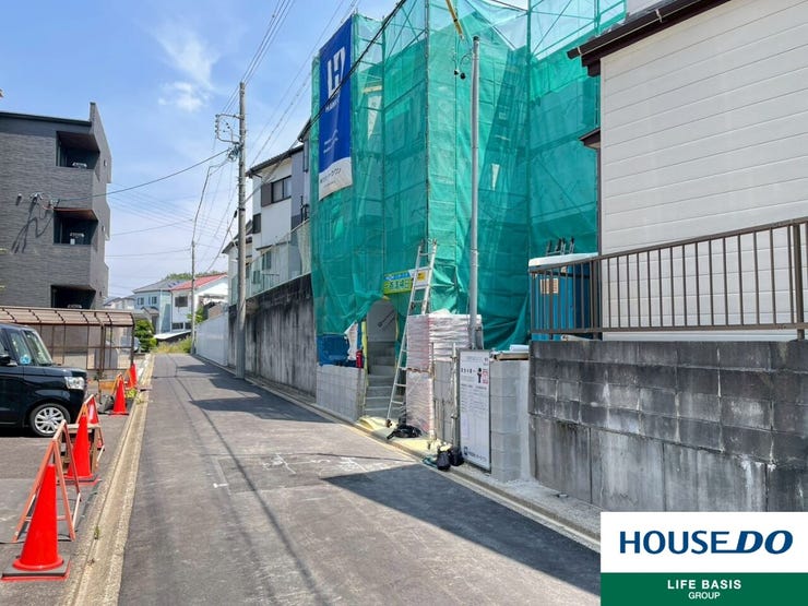 【前面道路】現地をご覧いただき、周辺環境なども一緒に ご確認いただけます!周辺環境もご案内いたします!安心してお住まいが購入出来るようサポート致します! お気軽にお問い合わせくだいませ◎