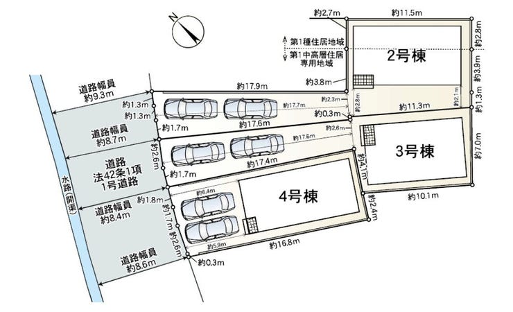【全体区画図】
4号棟