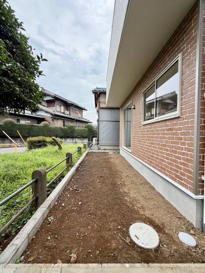 大きすぎず、小さすぎない。そんな程よいサイズのお庭。