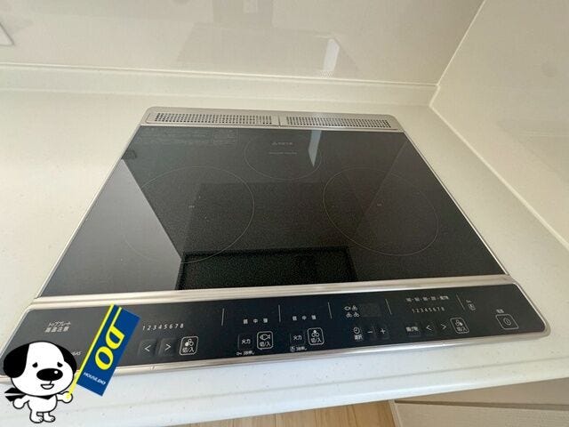 効率よくお料理ができる3口コンロ!