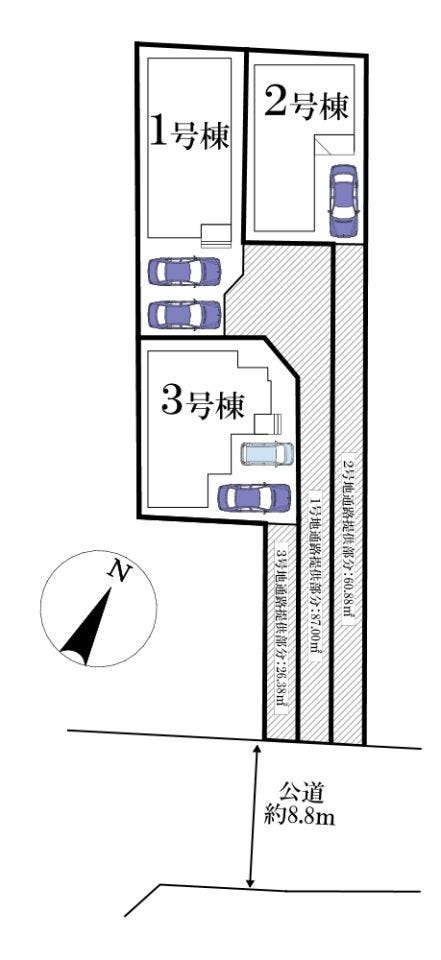 ◎参考区画図:2号地