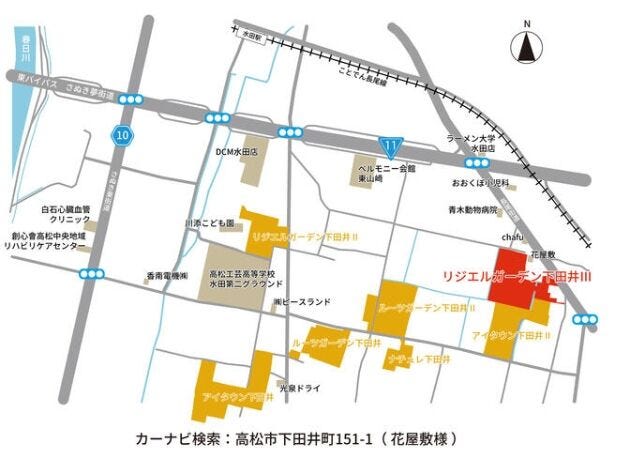現地案内図