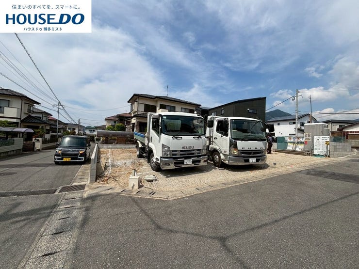 【糟屋郡須惠町大字新原 新築オール電化住宅】(5月8日撮影)