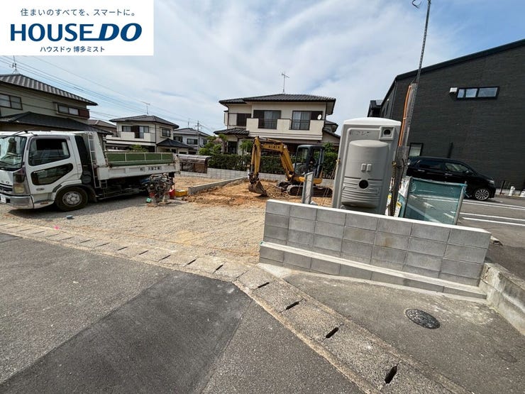 【糟屋郡須惠町大字新原 新築オール電化住宅】(5月8日撮影)