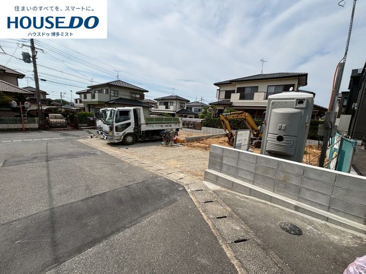 【糟屋郡須惠町大字新原 新築オール電化住宅】(5月8日撮影)