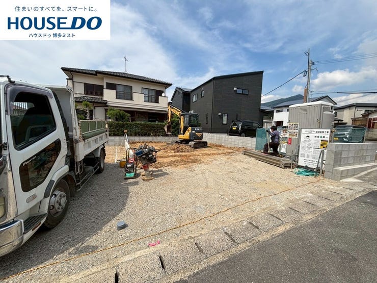 【糟屋郡須惠町大字新原 新築オール電化住宅】(5月8日撮影)