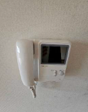 来客者を確認できるTVモニタ付インターホン