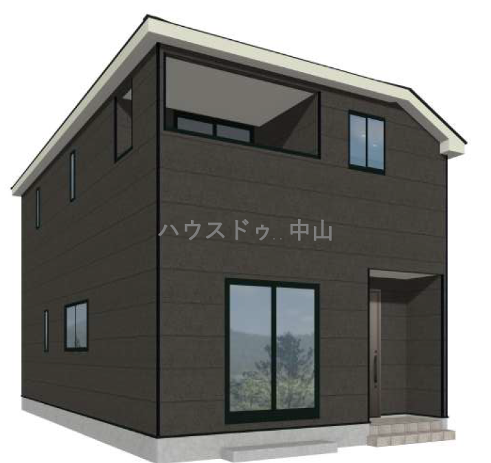 【外観】
\堂々とした佇まいの新築戸建/
洗練された外観デザインが街並みに映える一邸。住まうご家族の誇りとなる、美しさと安心感を兼ね備えた住まいです。