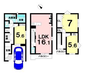 長岡京市滝ノ町２丁目