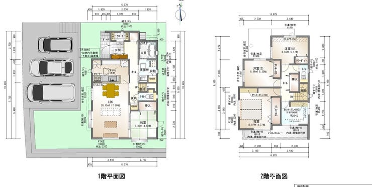 【間取り】
広々4LDKの間取りです