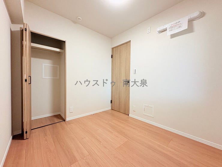クローゼットで収納も〇