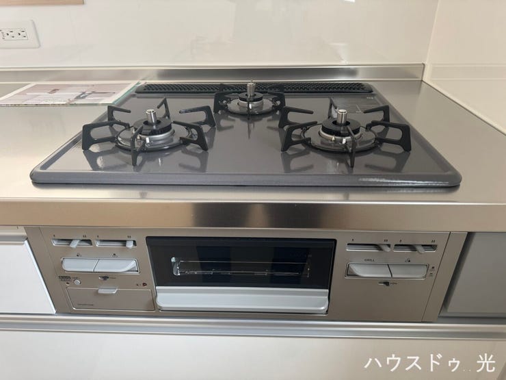 ■□ガスの3口コンロです□■