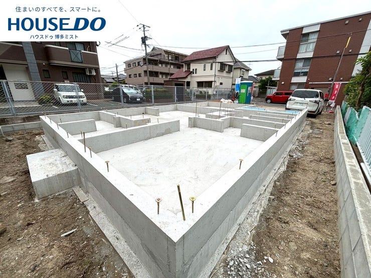 【福岡市東区八田 新築戸建て】■駐車スペースは4台分■大家族さんにオススメの5LDKオール電化住宅
