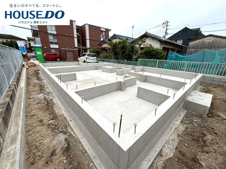 【福岡市東区八田 新築戸建て】■駐車スペースは4台分■大家族さんにオススメの5LDKオール電化住宅
