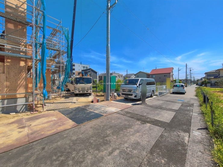 ◎前面道路:C号棟(5/11撮影)