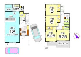 木津川市木津南後背