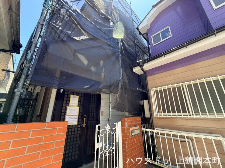 【外観】
外観リフォーム施工中です。