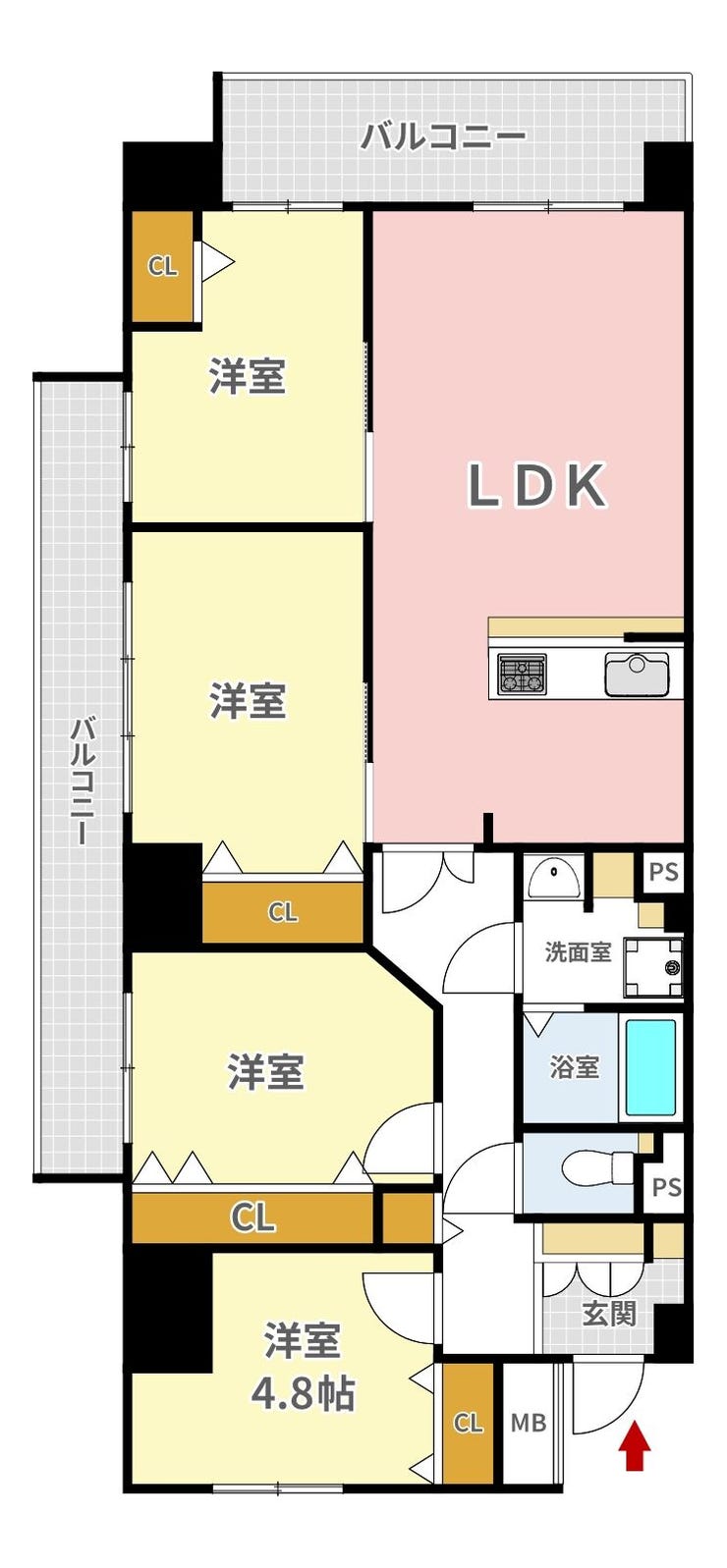 【間取り】