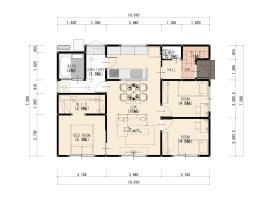 【間取り図】
※参考プラン
16帖のLDKを中心に各居室をバランスよく配置、収納も充実した暮らしやすい間取りです。