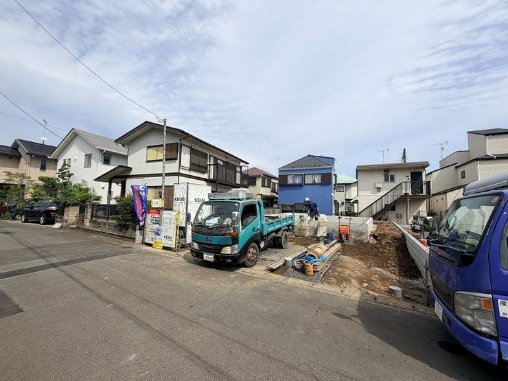 【外観】
完成前でも住宅ローンや資金計画のご相談承ります