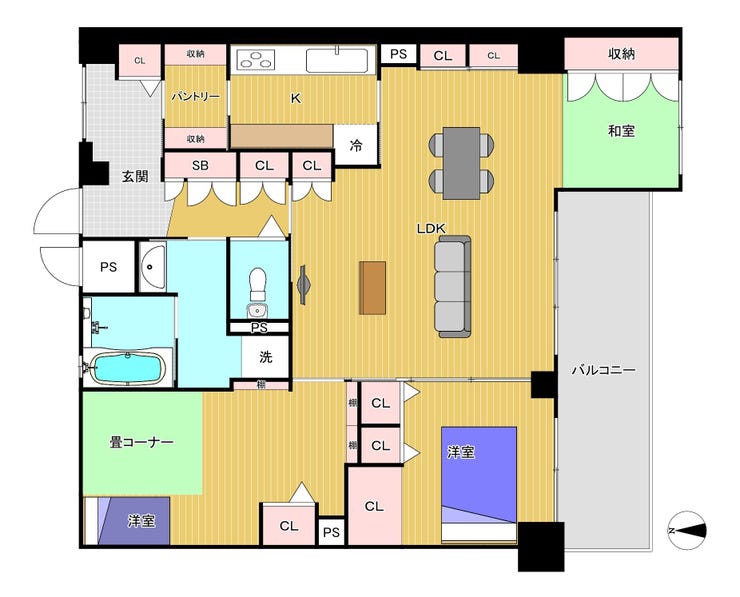 【間取り】
