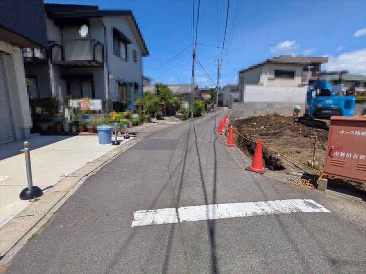 西側道路
2026/5/7撮影