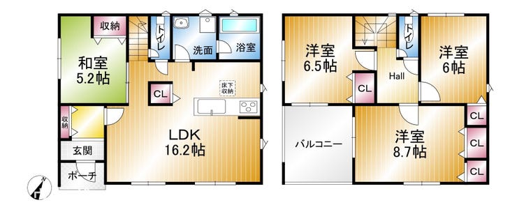 【間取り】
現況と異なる場合は現況優先といたします。