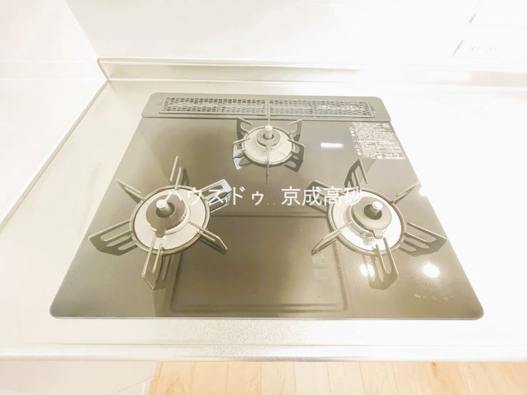 三口コンロ