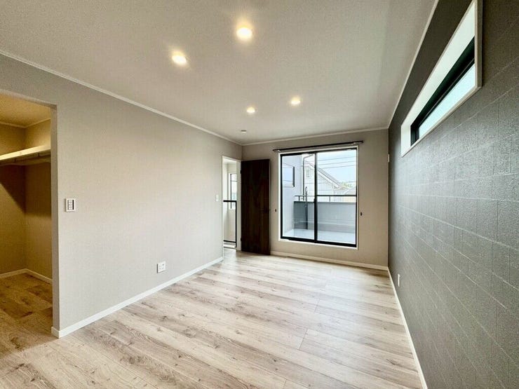 【Bedroom】ナチュラルな内装で、リラックスできる空間。寝室や書斎にも最適です。