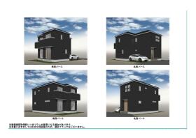 建物プラン例(パース)
建物価格1,990万円(税込)
建物面積98.53㎡