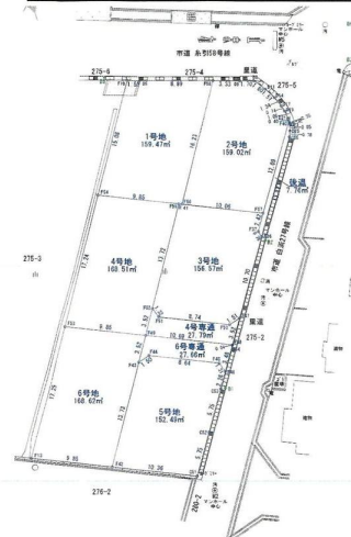 【区画図】
建築条件なし