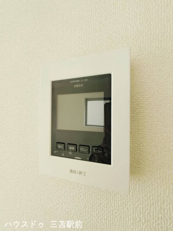 《インターホン》モニター付きインターホン