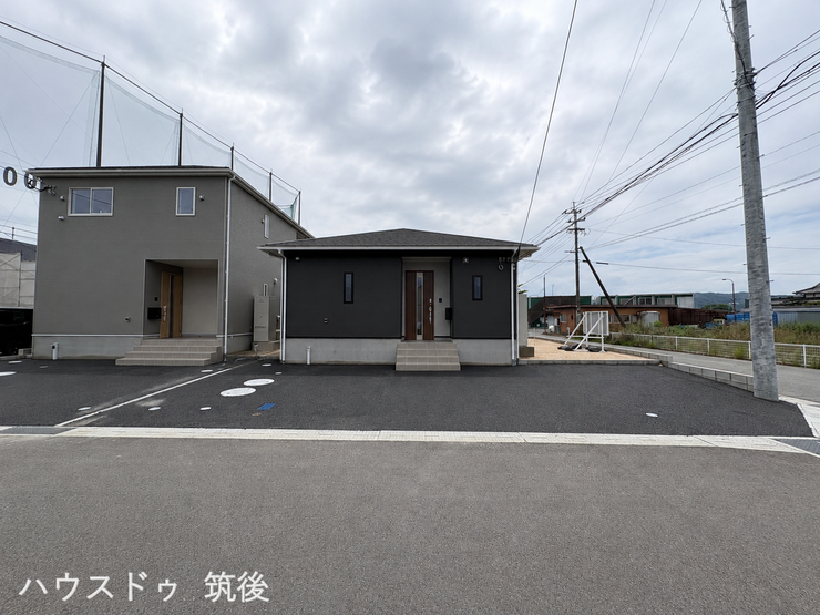 【外観】
2026年6月に完成しました。
現在内覧可能です!
お気軽にお問い合わせください。