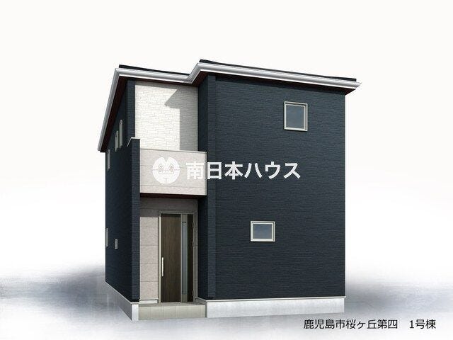 桜ヶ丘６丁目 新築戸建 桜ヶ丘６丁目／３区画 【外観パース図】パースはイメージです。実際の仕上がりと異なる場合があります。