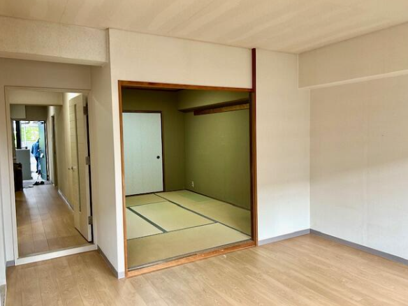 洋室から和室がつながるので広いスペースが必要な時は助かります。