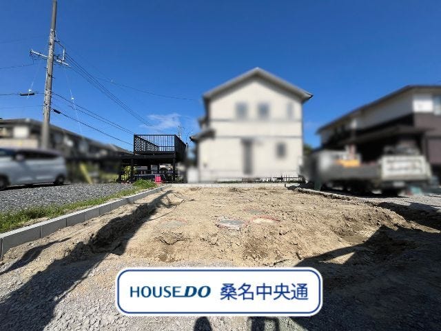 【外観】
桑名市新倉持に3LDKの戸建てを建築中です。間取り図を見て、外観や内装を想像するのも楽しいですね。