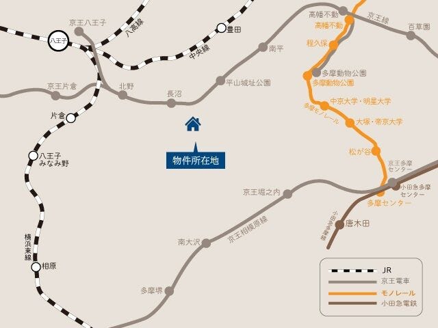 京王線/長沼まで徒歩約15分