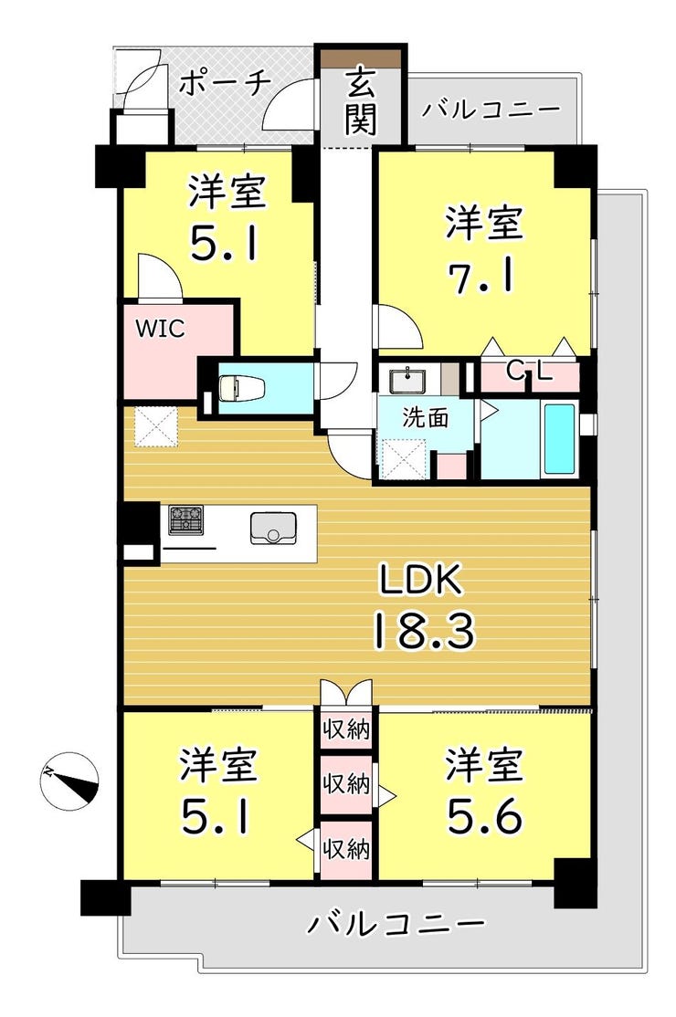 【間取り】