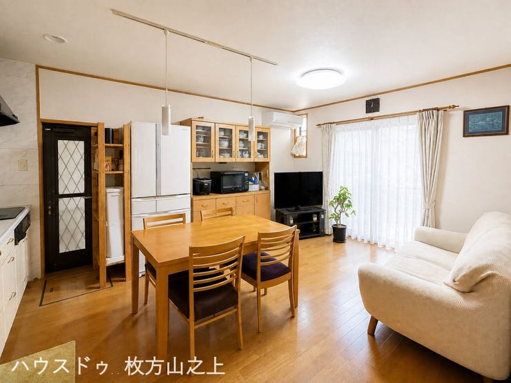 家族団らんにぴったりの空間です。