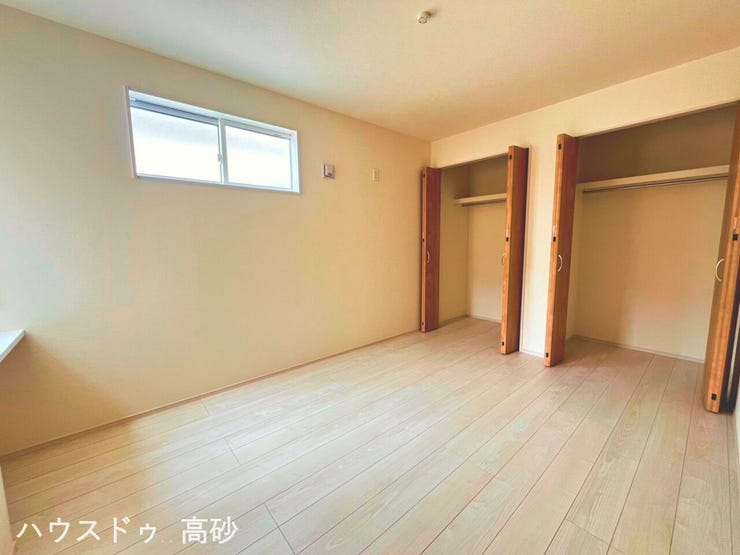 洋室のみの住宅のためデザインに統一感を出すことができます!